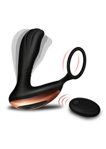 Массажер простаты D Series Prostate Massager With Ring, 10 Function