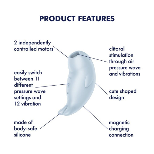 Вакуумный стимулятор Satisfyer Seal You Soon