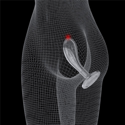 LoveToy - 6.0'' Flawless Clear Prostate Plug - Стимулятор простати, 15х4.3 см - купити в Києві, Україні