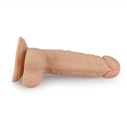 7" Real Extreme Dildo Flesh - Фаллоимитатор, 17.5 (телесный)