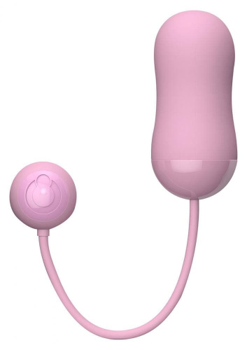 Виброяйцо Bibi Remote Egg, 7х3 см (розовый)