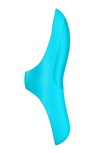 Satisfyer Teaser Light Blue - Вібратор на палець, 12х3.5 см (блакитний) - купити в Києві, Україні