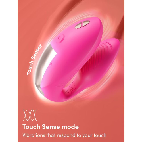 Вибратор для пар со смарт управлением We-Vibe Chorus Pro Electric Pink
