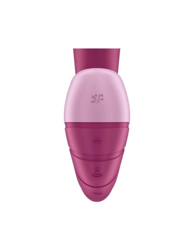 Satisfyer Supernova - Вибратор с вакуумно-волновым стимулятором клитора, 16.9х3.7 см (малиновый)