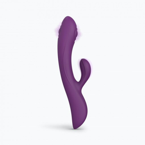 Love To Love Bunny & Clyde purple rain - Вибратор-кролик, 22,5 см (фиолетовый)