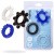 Toyfa A-Toys - Набор разноцветных эрекционных колец, 3 см Toyfa A-Toys - Набор разноцветных эрекционных колец, 3 см