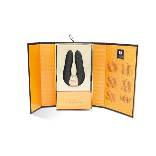 Shunga - Aiko Intimate Massager - Вибромассажер, 10.8х6.5 см (черный)