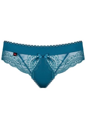 Obsessive Miamor - Комфортные и максимально чувственные трусики, L/XL (бирюзовый)