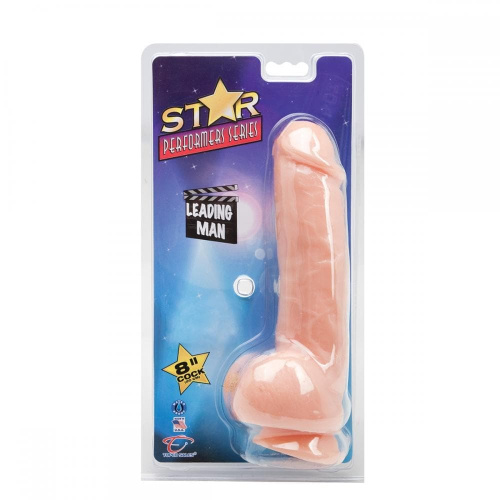 Фаллоимитатор Wildfire® Star Performer Series Leading Man, 20х5,7 см.