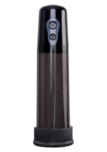 Ns Novelties Renegade Man Up Pump Black - Автоматическая помпа для пениса, 16.5х6 см