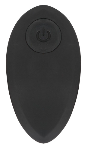 Orion Black Velvets RC Butt Plug анальная пробка с вибрацией и дистанционным управлением, 12.9х3.6 см