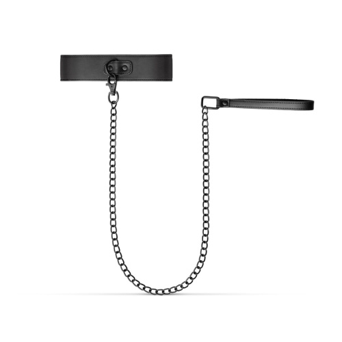 Bedroom Fantasies Collar & Leash - Нашийник з повідцем, (чорний) - купити в Києві, Україні