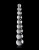Стеклянный стимулятор Icicles No.2, 21,5х3,8 см