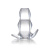 MS Clear View Anal Plug - Анальный тоннель M, 10,6 см (прозрачный)