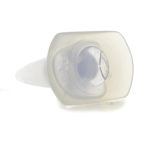 Doc Johnson Crystal Jellies Butt Plug Small - Анальная пробка Butt Plug Small, 11х2 см (прозрачный)