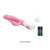 Pretty Love Peter Vibrator Pink - Вибратор-кролик с реалистичной головкой, 19.2х3.1 см (розовый) Pretty Love Peter Vibrator Pink - Вибратор-кролик с реалистичной головкой, 19.2х3.1 см (розовый)