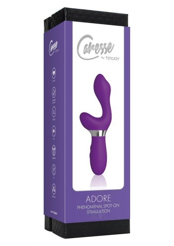 Вибратор Adore Spot On Stimulator, 15,5х2,5 см (розовый)