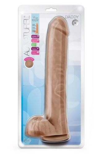 Фаллоимитатор для фистинга Blush Au Naturel Daddy, 35.5 см