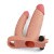 LoveToy Pleasure X-Tender Vibrating Double Penis Sleeve Flesh Add 1" - Насадка на пенис, 18 см (телесный) LoveToy Pleasure X-Tender Vibrating Double Penis Sleeve Flesh Add 1" - Насадка на пенис, 18 см (телесный)