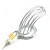 Prison BReak metal medium with lock - Пояс верности, 4,5 см (серебристый) Prison BReak metal medium with lock - Пояс верности, 4,5 см (серебристый)