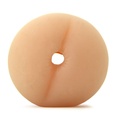 Topco Sales Cat In A Can CyberSkin Ass Stroker - Мастурбатор анус, 12.7х5 см (телесный)
