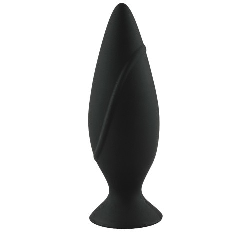 StRubber Malesation Silicone Plug - Силиконовая анальная пробка, 12х4.1 см