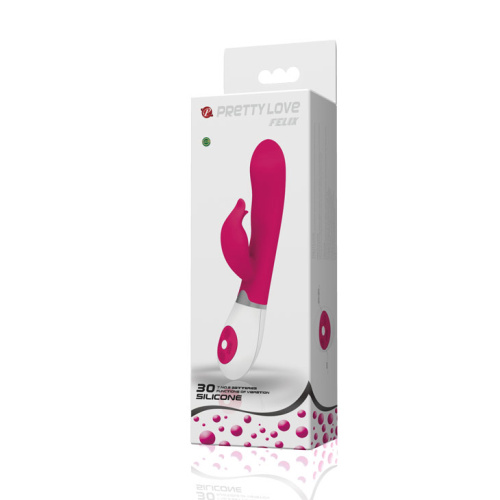 Pretty Love Felix Vibrator Pink - Вибратор, 20,5 см (розовый)