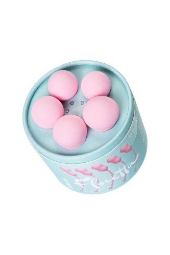 Flovetta By Toyfa Tulips - Набор вагинальных шариков, 5 шт (розовый)