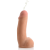 Loadz 7" Dual Density Squirt Dildo - фаллоимитатор с эякуляцией, 18.5х5 см (телесный)