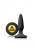 NS Novelties Mojis Plug #SHT mini маленькая анальна пробка, 8.6х2 см (черный)