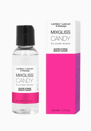 MixGliss CANDY - SUCRE D'ORGE - Лубрикант на силиконовой основе с конфетным ароматом, 50 мл.