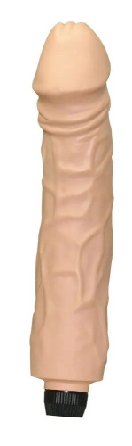 Гігантський вібратор Queeny Love Giant Lover Skin, 38 см (тілесний) - купити в Києві, Україні