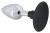 Orion Metal Plug with Suchtion Cup - Анальная пробка, 10,2х3,4 см (серебристый) Orion Metal Plug with Suchtion Cup - Анальная пробка, 10,2х3,4 см (серебристый)