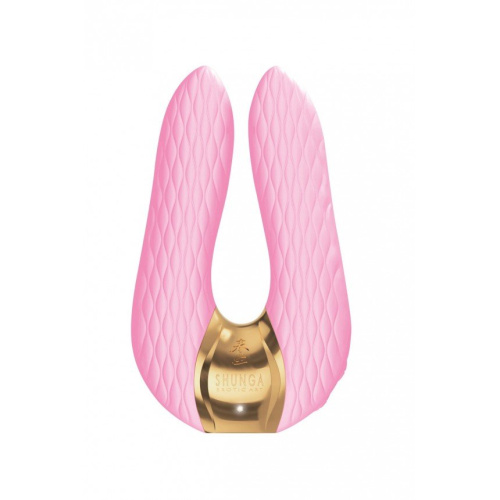 Shunga - Aiko Intimate Massager - Вібромасажер, 10.8х6.5 см (рожевий) - купити в Києві, Україні