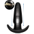 KineticThumping 7X Medium Anal Plug - Анальная пробка с толчковыми движениями, 13.3х4 см (чёрный)