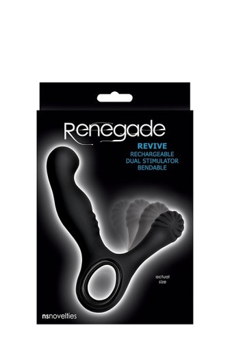 Стимулятор простаты Revive Prostate Massager  (черный)