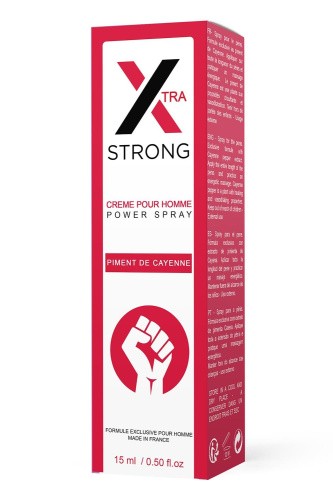 Ruf X-Strong Penis Power Spray - Стимулюючий спрей для чоловіків, 15 мл - купити в Києві, Україні