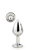 Gleaming Love Silver Plug Medium - анальная пробка, 8.3х3.4 см (серебристый) Gleaming Love Silver Plug Medium - анальная пробка, 8.3х3.4 см (серебристый)