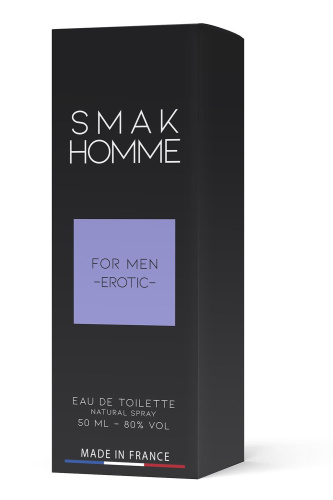 SMAK For Men - Мужские духи с феромонами, 50 мл