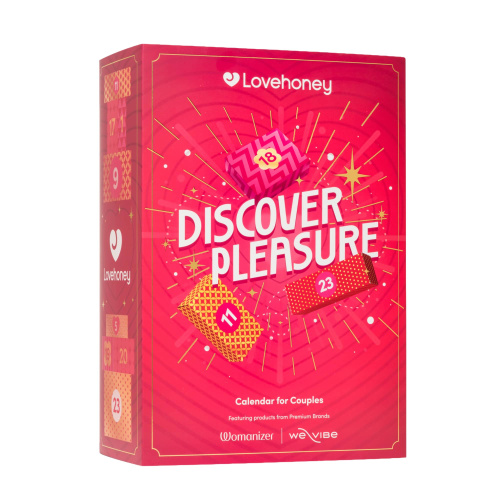 Адвент-календар для пар Lovehoney X Womanizer We-Vibe Couple's Advent Calendar 2025, 24 предмета - купити в Україні | Секс шоп SEX-SHOP.ua