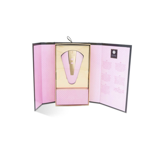 Shunga Obi Intimate Massager - вибратор для клитора, 11.5х7 см (светло-розовый)