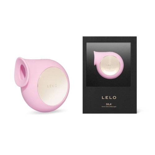 LELO Sila Cruise - вакуумный стимулятор клитора, 8х3.5 см (светло розовый)