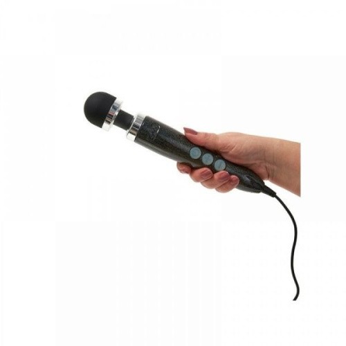Doxy Number 3 Disco Black очень мощный вибратор микрофон в металлическом корпусе, 28х4.5 см (чёрный)