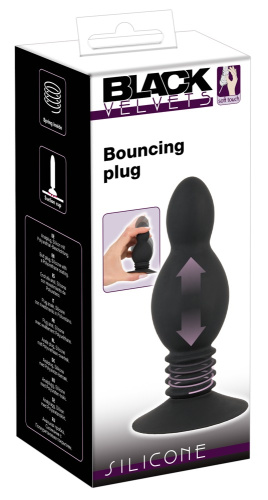 Orion Bouncing Plug анальная пробка с толчковыми движениями, 11.8х4.1 см
