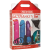 Doc Johnson Dual Density Set Multicolor - Страпон-унисекс с 3-мя насадками (multicolor)
