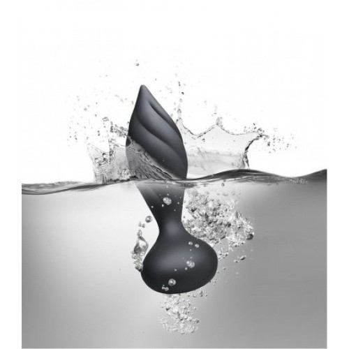 Rocks Off Petite Sensations Desire - Анальная вибропробка, 7.5х2.8 см (чёрная)