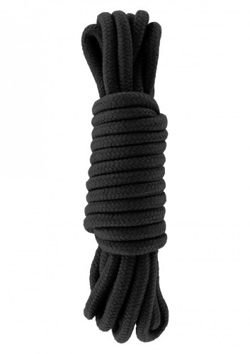 Hidden Desire Bondage Rope 5 meter - веревка для связывания, 5 м (черная)