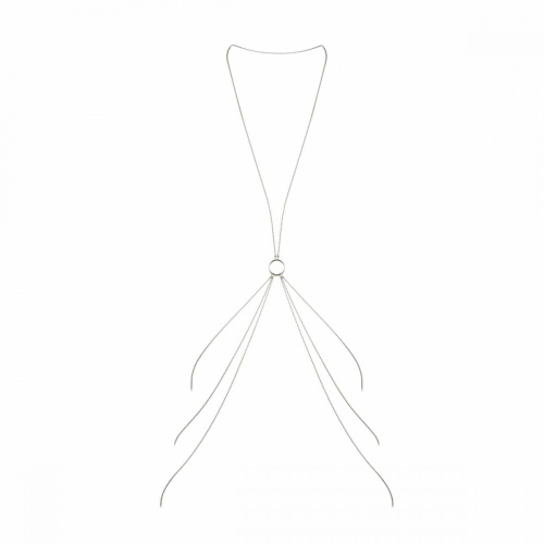 Bijoux Indiscrets Magnifique 8 Body Chain - Цепочка для тела, (серебристый)