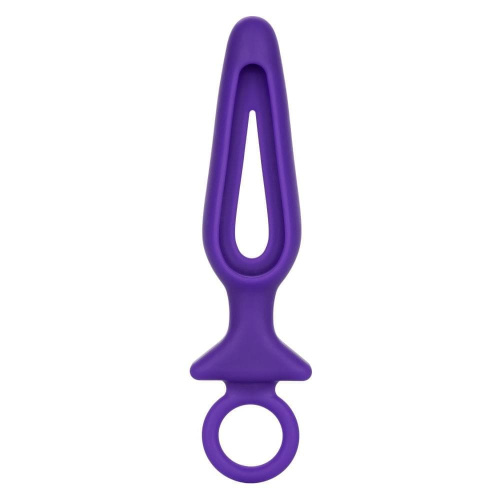 CalExotic Silicone Groove Probe - анальная пробка, 10,25х3,25 см (пурпурный)