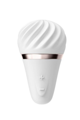 Satisfyer Layons Sweet Sensation - мини-вибратор в виде мороженного, (белый)